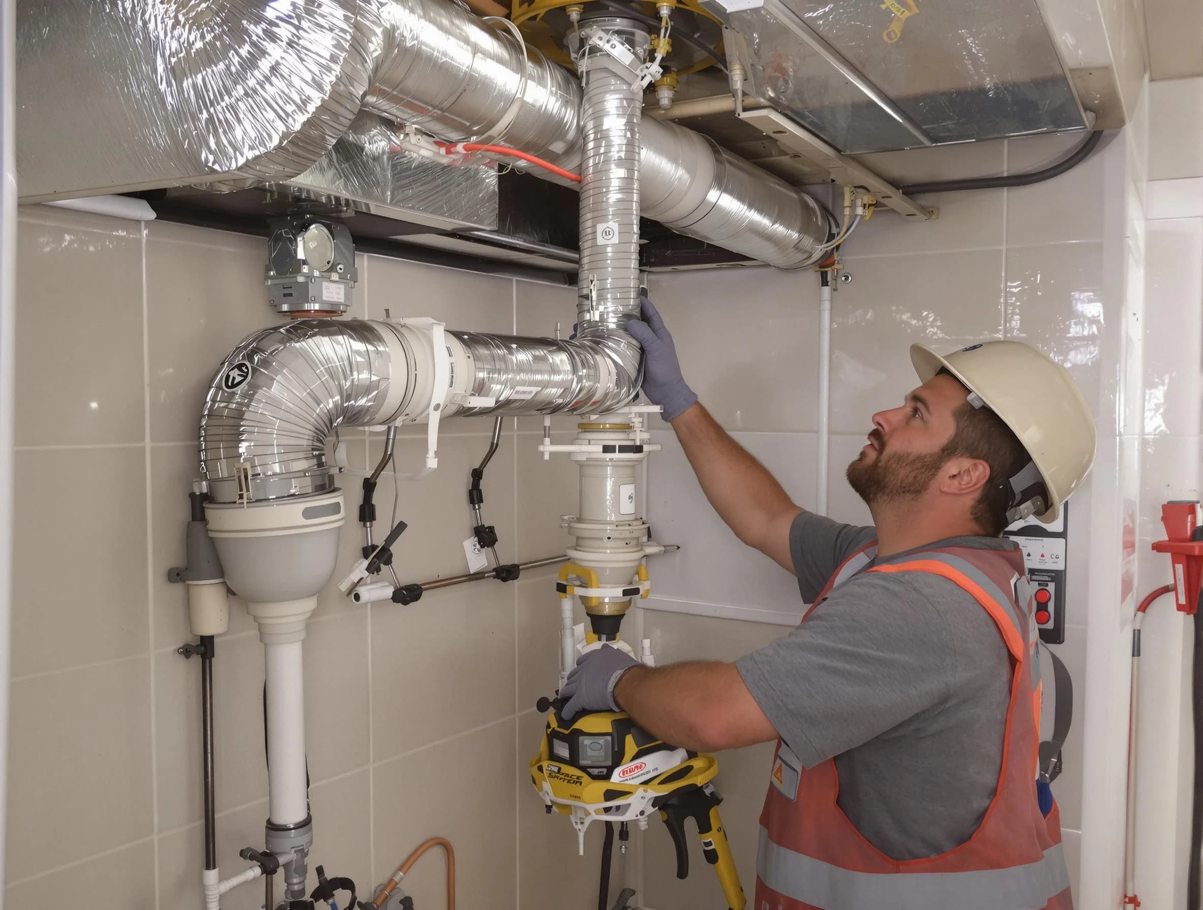Salt Lake City Dryer Vent Cleaning expert performing professional dryer vent repair and installation in Salt Lake City