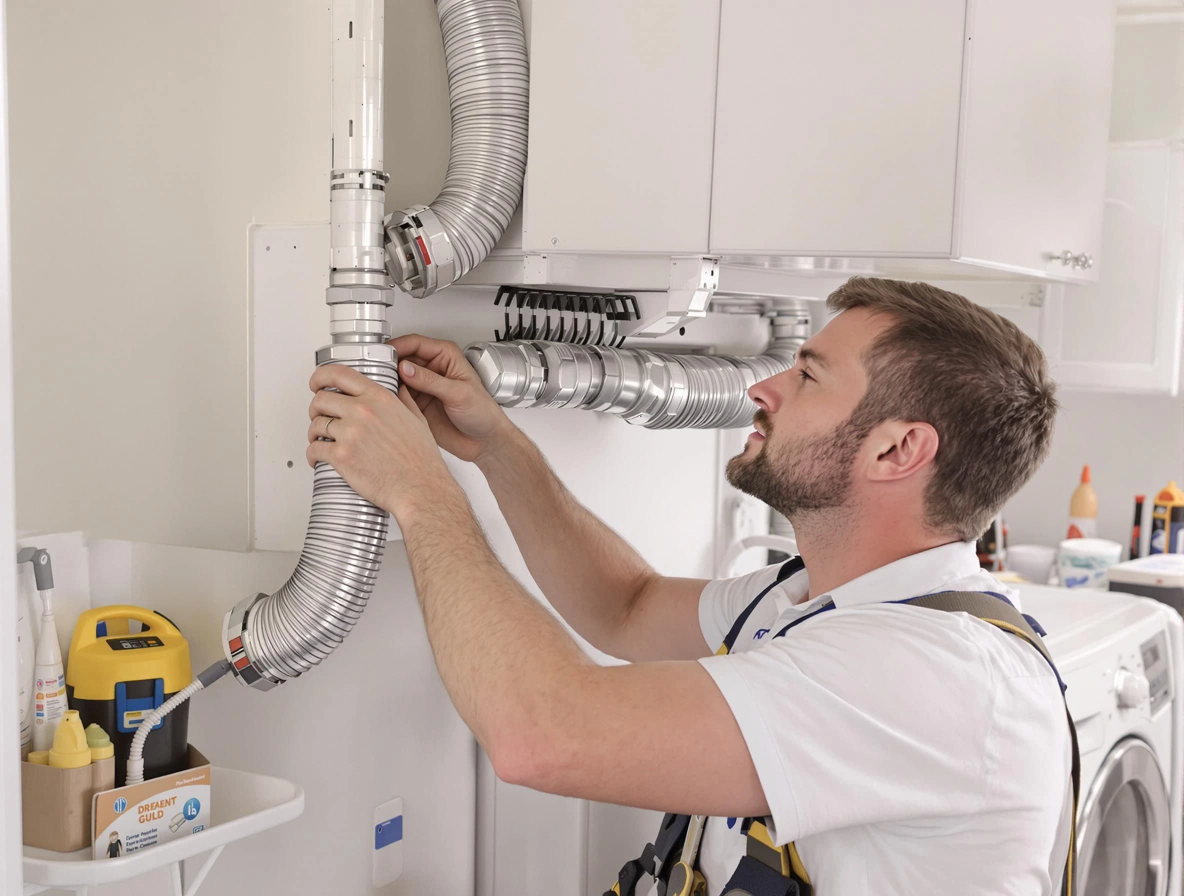 Professional dryer vent repair and installation by Salt Lake City Dryer Vent Cleaning in Salt Lake City