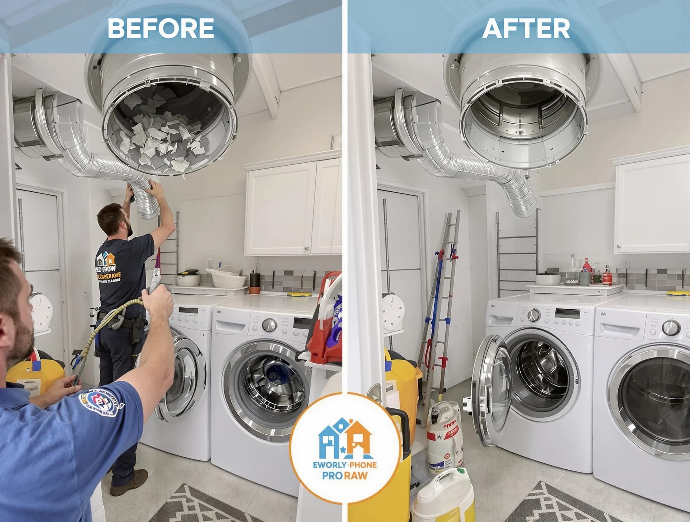 Residential dryer vent cleaning by Salt Lake City Dryer Vent Cleaning in Salt Lake City