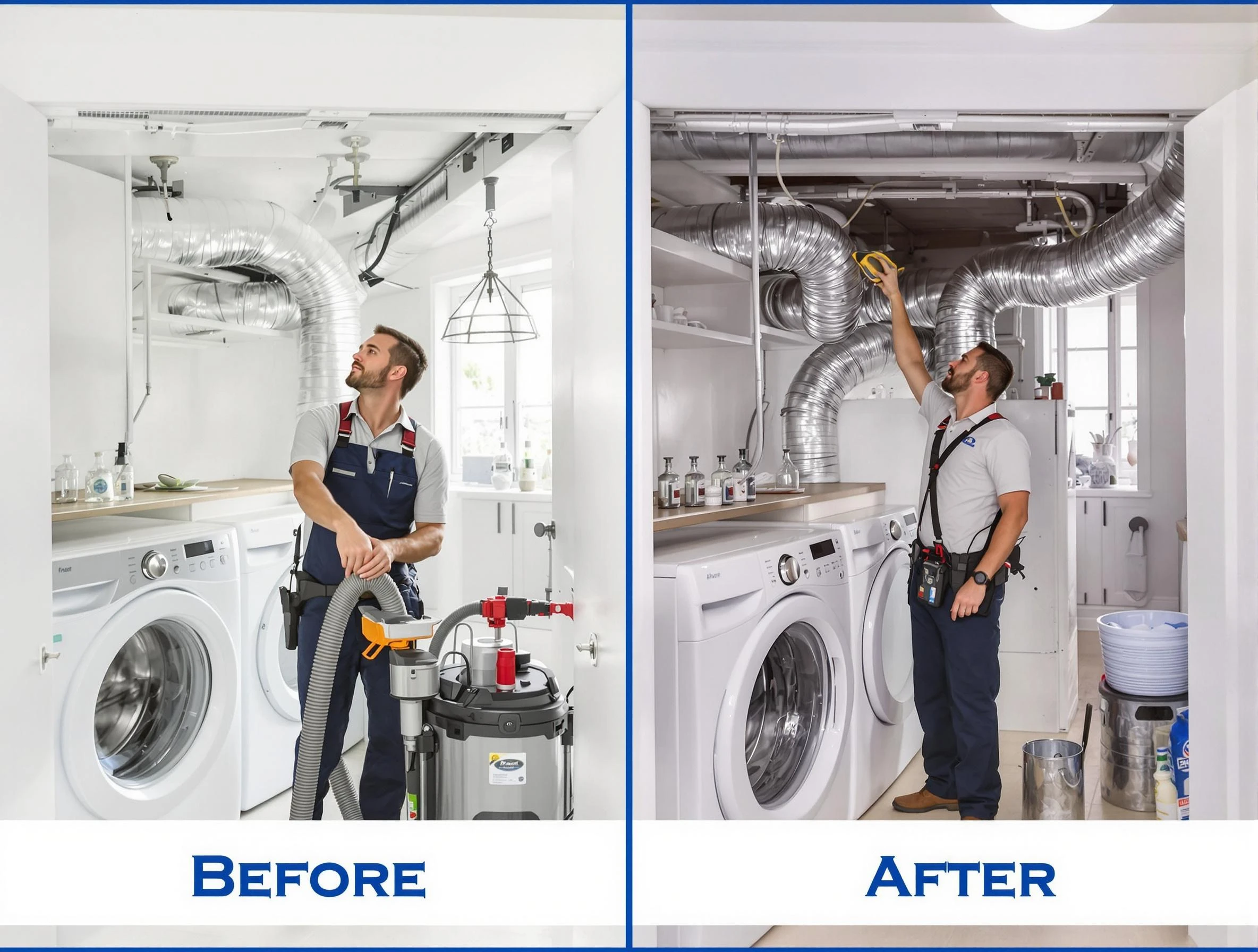 Expert gas dryer vent cleaning by Salt Lake City Dryer Vent Cleaning in Salt Lake City